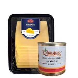 Fruta Bomba con Queso